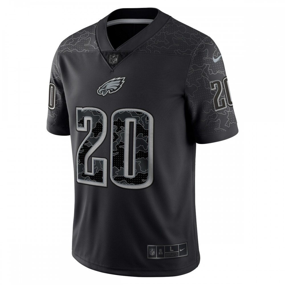 Brian Dawkins Philadelphia Eagles Nike Retired Player RFLCTV Limited Jersey - Black-GridironStore
